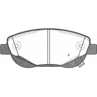 Тормозные колодки, дисковые, комплект OPEN PARTS 249 46 2770761 24947 BPA1448.02