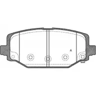 Тормозные колодки, дисковые, комплект OPEN PARTS BPA1483.04 EHFOBZS Fiat Freemont (345) 1 Кроссовер 2.0 JTD 4x4 170 л.с. 2011 – 2025 2 5376