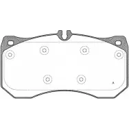 Тормозные колодки, дисковые, комплект OPEN PARTS 4GOAF 2770790 2 5111 BPA1497.00