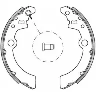 Тормозные колодки, комплект OPEN PARTS 5B SR24 Q6CWAN BSA2073.00 Suzuki Wagon R Plus (MM) 2 Хэтчбек 1.3 (RB 413) 76 л.с. 2000 – 2004