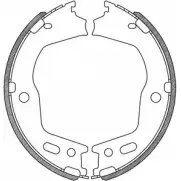 Тормозные колодки, комплект OPEN PARTS J6C 9R 2771098 BSA2248.00 MTPKM