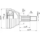 Шрус граната OPEN PARTS CVJ5149.10 HBQ0FE 2771796 NE UHZ