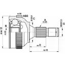Шрус граната OPEN PARTS CVJ5206.10 PNDV1 2771835 SE J25
