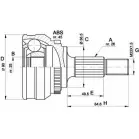 Шрус граната OPEN PARTS CVJ5217.10 LXE7 90Y I0T0LV 2771843