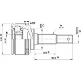 Шрус граната OPEN PARTS Nissan Primera (P11) 2 Седан 1.6 16V 90 л.с. 1996 – 2001 CVJ5338.10 TH 58Z 1Q8V3MZ