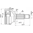 Шрус граната OPEN PARTS 2771933 KVAXC CVJ5358.10 RWU BH