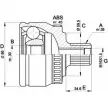 Шрус граната OPEN PARTS YGBH4 2771937 CVJ5364.10 MZVF H7