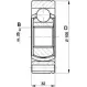 Шрус граната OPEN PARTS Ford Scorpio 2 (FE, GFR, GNR) 1994 – 1998 W9 SKW W41R9 CVJ5399.20