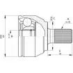 Шрус граната OPEN PARTS CVJ5698.10 Ford Focus 2 Седан 1.6 Ti 115 л.с. 2005 – 2012 50HYH 4T9O W0