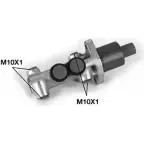 Главный тормозной цилиндр OPEN PARTS NQCRPB FBM1239.00 O JC78 Renault Twingo (C06) 1 Хэтчбек 1.2 16V (C06C. C06D. C06K) 75 л.с. 2001 – 2007
