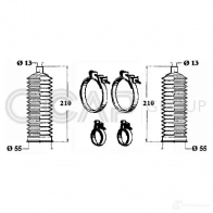 Пыльник рулевой рейки