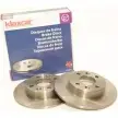 Тормозной диск KLAXCAR FRANCE TVV83F 2784744 2500 4 25004z