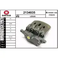 Тормозной суппорт EAI P7QV BS6 Lexus GS 2134035 3596404007501