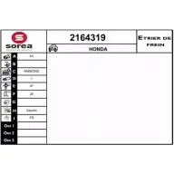 Тормозной суппорт EAI Honda CR-V 2 (RD) Кроссовер 2.2 CTDi (RD9) 140 л.с. 2005 – 2006 2164319 HT DI8 3596404043509