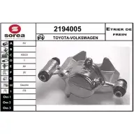Тормозной суппорт EAI 3596404064009 2194005 Toyota Hilux E27K 3