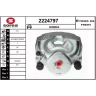 Тормозной суппорт EAI YQ 3WF 2224797 3596404136607 Honda Accord 8 (CW) Универсал 2.2 i DTEC (CW3) 180 л.с. 2008 – 2025