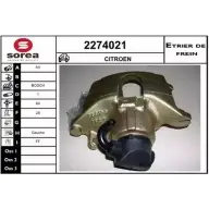 Тормозной суппорт EAI 2274021 3596404213803 J2GI2 Z Citroen Xantia 1 (X1, X2) Универсал 1.9 Turbo D 90 л.с. 1995 – 2003