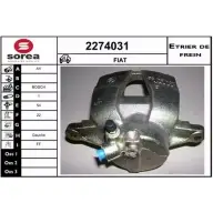 Тормозной суппорт EAI 2274031 3596404214800 Fiat Idea (350) 1 Минивэн 1.4 LPG 78 л.с. 2009 – 2024 KK0X Q