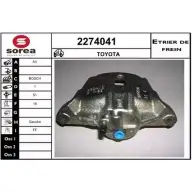 Тормозной суппорт EAI 2B YG0 2274041 3596404215807 Toyota Yaris (XP10) 1 Хэтчбек 1.4 D 4D (NLP10) 75 л.с. 2001 – 2005