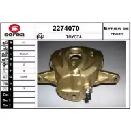 Тормозной суппорт EAI 3596404218709 2274070 Toyota Corolla Verso (AR10) 1 Минивэн 2.2 D 4D (AUR10) 177 л.с. 2005 – 2009 G MDMF