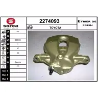 Тормозной суппорт EAI 3596404221006 2274093 F N020RC Toyota Corolla (E150) 10 Седан 1.8 (ZRE142. ZRE152) 136 л.с. 2006 – 2014