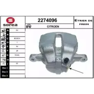 Тормозной суппорт EAI Citroen C4 Cactus 2274096 W 3A3RW 3596404221303