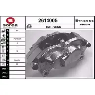 Тормозной суппорт EAI 2614005 3596404426609 Iveco Daily 2 1989 – 1997 ADAH D