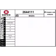 Тормозной суппорт EAI 2644111 6X BT23P Mazda RX-7 3596404440209