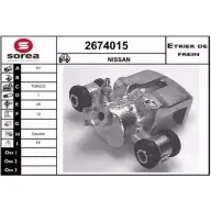 Тормозной суппорт EAI 2674015 3596404457801 Nissan Micra (K10) 1 1982 – 1992 TQCM6 K