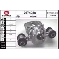 Тормозной суппорт EAI Nissan Micra (K10) 1 1982 – 1992 IAA 8Q 3596404460306 2674058