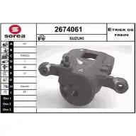 Тормозной суппорт EAI 2674061 Suzuki Swift (HT, SF) 1 1991 – 2004 O8MZMN R 3596404460603