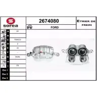 Тормозной суппорт EAI 2674080 Ford Ranger 5 (ET, ES) Пикап 3.0 TDCi 156 л.с. 2006 – 2012 3596404462508 17K BI