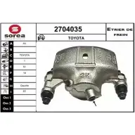 Тормозной суппорт EAI 2704035 3596404470800 C7U XJ3 Toyota Starlet