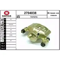 Тормозной суппорт EAI 2704038 9S F61BH 3596404471104 Toyota Starlet