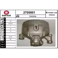 Тормозной суппорт EAI 2705001 Toyota Previa (XR10, XR20) 1 1990 – 2000 00UH0 5 3596404471401