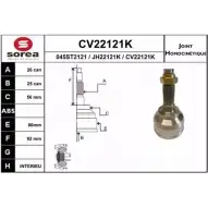 Шрус граната EAI 2803707 045ST21 21 CV22121K CV22121K