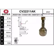 Шрус граната EAI CV22211AK CV22211AK 045ST 2211-42 Nissan Primera (P10) 1 Седан 2.0 4x4 150 л.с. 1991 – 1993