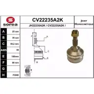 Шрус граната EAI 045ST 2235-48 Citroen Xantia 1 (X1, X2) Универсал 2.0 HDI 109 109 л.с. 1999 – 2003 CV22235A2K CV22235A2K