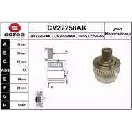 Шрус граната EAI 045ST2258 -45 CV22258AK CV22258AK 2803905