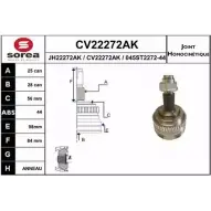 Шрус граната EAI CV22272AK CV22272AK 045 ST2272-44 Fiat Marea (185) 1 Седан 2.4 JTD 130 130 л.с. 1999 – 2002