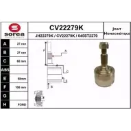 Шрус граната EAI Mercedes V-Class (W638) 1 1996 – 2003 CV22279K CV22279K 0 45ST2279