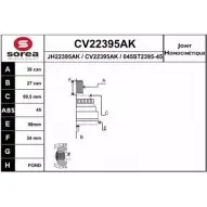 Шрус граната EAI Audi 80 (B4, 8C2) 4 Седан 2.8 174 л.с. 1991 – 1994 CV22395AK CV22395AK 045ST23 95-45