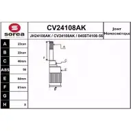 Шрус граната EAI CV24108AK CV24108AK 045 ST4108-56 2804414