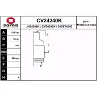 Шрус граната EAI 045 ST4240 CV24240K Volkswagen Multivan (T5, 7HM) 1 Минивэн 2.0 BiTDI 4motion 180 л.с. 2009 – 2015 CV24240K