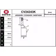 Шрус граната EAI CV24243K Volvo S80 1 (184) Седан 2.0 T 226 л.с. 1998 – 2006 CV24243K 045ST4 243