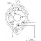 Генератор PRESTOLITE ELECTRIC 20100887 2814764 R XV66U UORXM