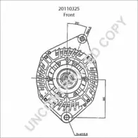 Генератор PRESTOLITE ELECTRIC 4REU50 O 4LILW0M 2814867 20110325