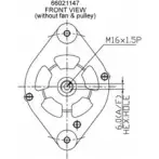 Генератор PRESTOLITE ELECTRIC 66021147 8 AF2NC PKPWG 2815678