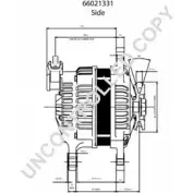 Генератор PRESTOLITE ELECTRIC 66021331 2815695 170HUX T ZV9N