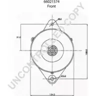 Генератор PRESTOLITE ELECTRIC 2815725 3 O10LI8 SKA1P8Y 66021574